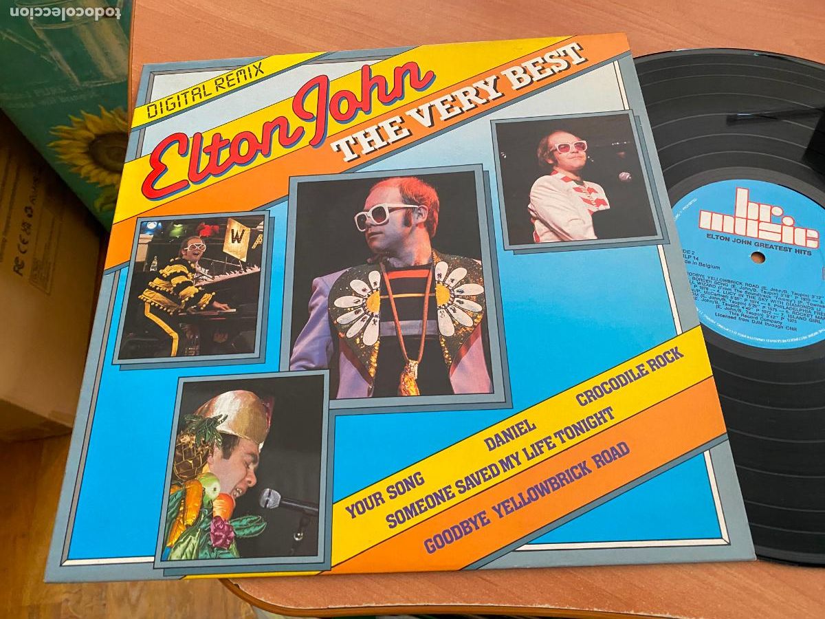 Discos de vinilo: ELTON JOHN (THE VERY BEST) LP (B-52) - Foto 1
