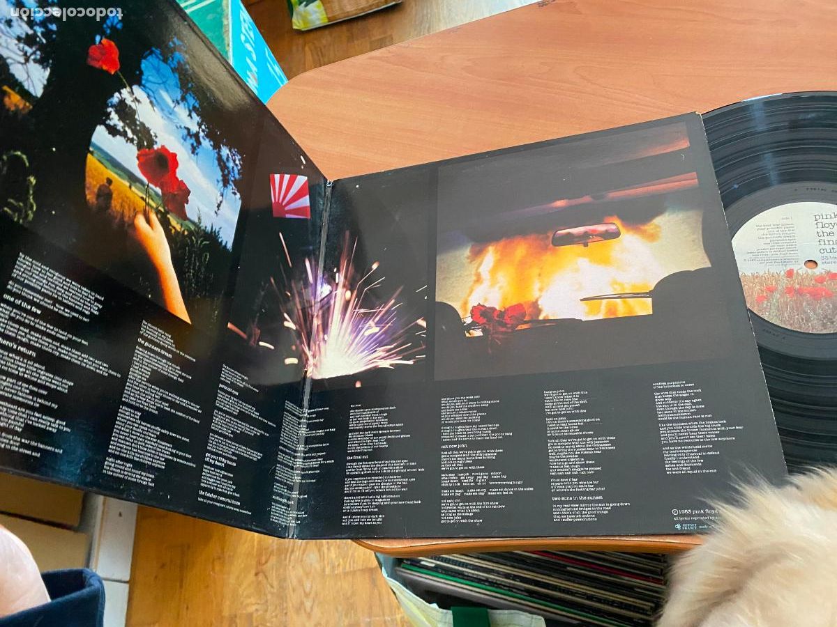 Discos de vinilo: PINK FLOYD (THE FINAL CUT) LP GAT. (B-52) - Foto 3