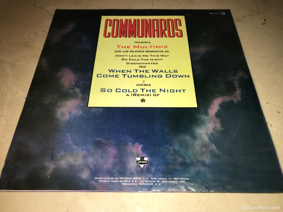 Discos de vinilo: COMMUNARDS-THE MULTIMIX-ORIGINAL ESPA&Ntilde;OL 1987 - Foto 2