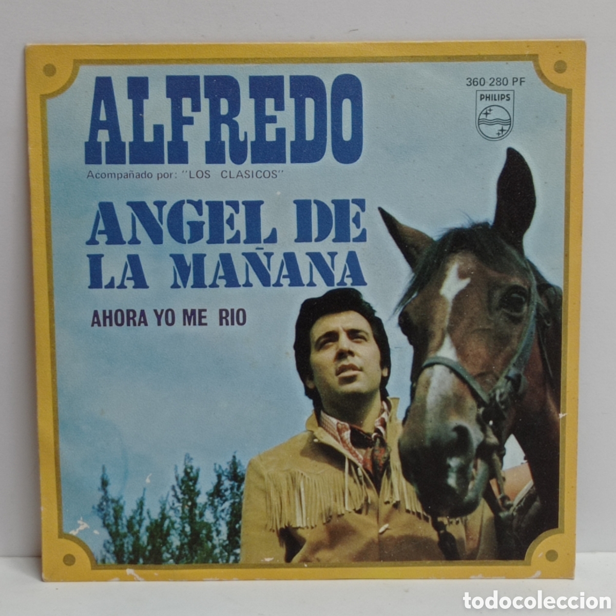 Discos de vinilo: ALFREDO, ANGEL DE LA MA&Ntilde;ANA (PHILIPS 1969) -SINGLE- - Foto 1