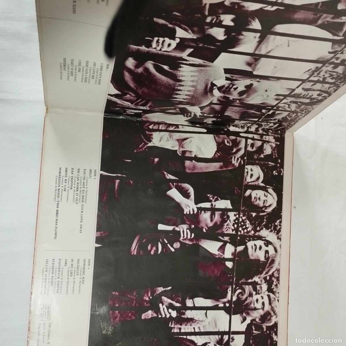 Discos de vinilo: VINILO THE BEATLES 1962 -1966 (SOLAMENTE LA CARPETA) - Foto 3