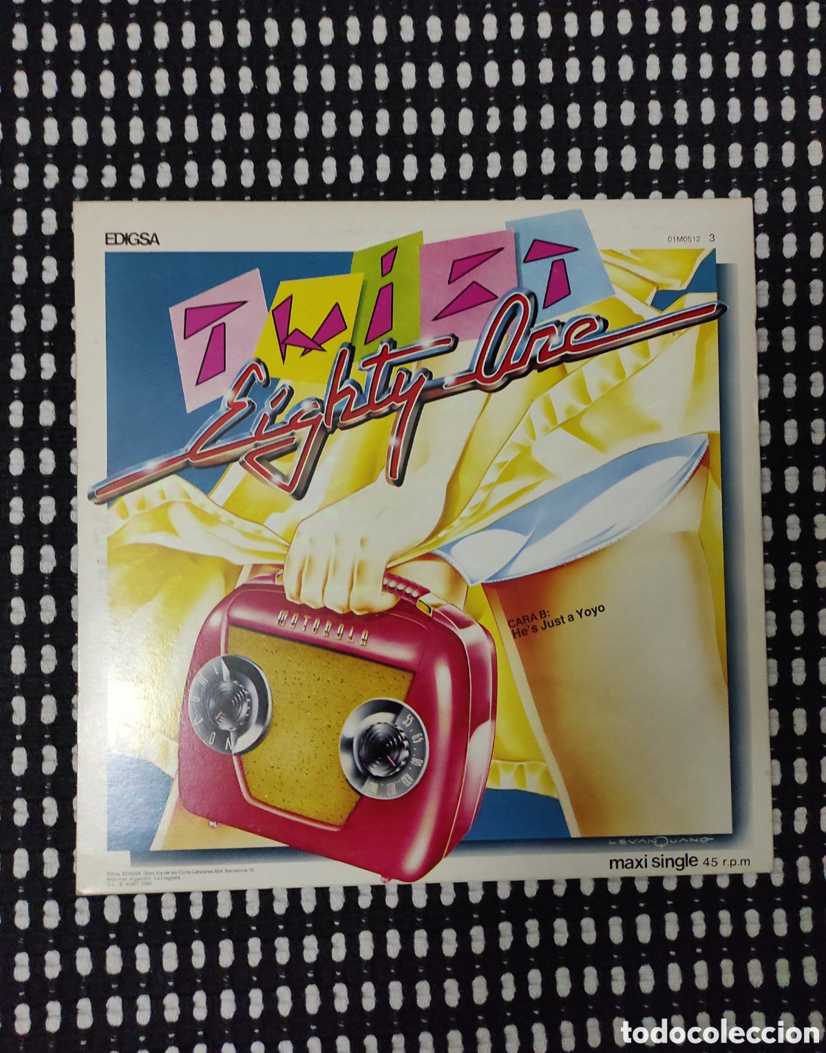 Discos de vinilo: Disco de Vinilo Original Antiguo TWIST EIGHTY ONE - Foto 1