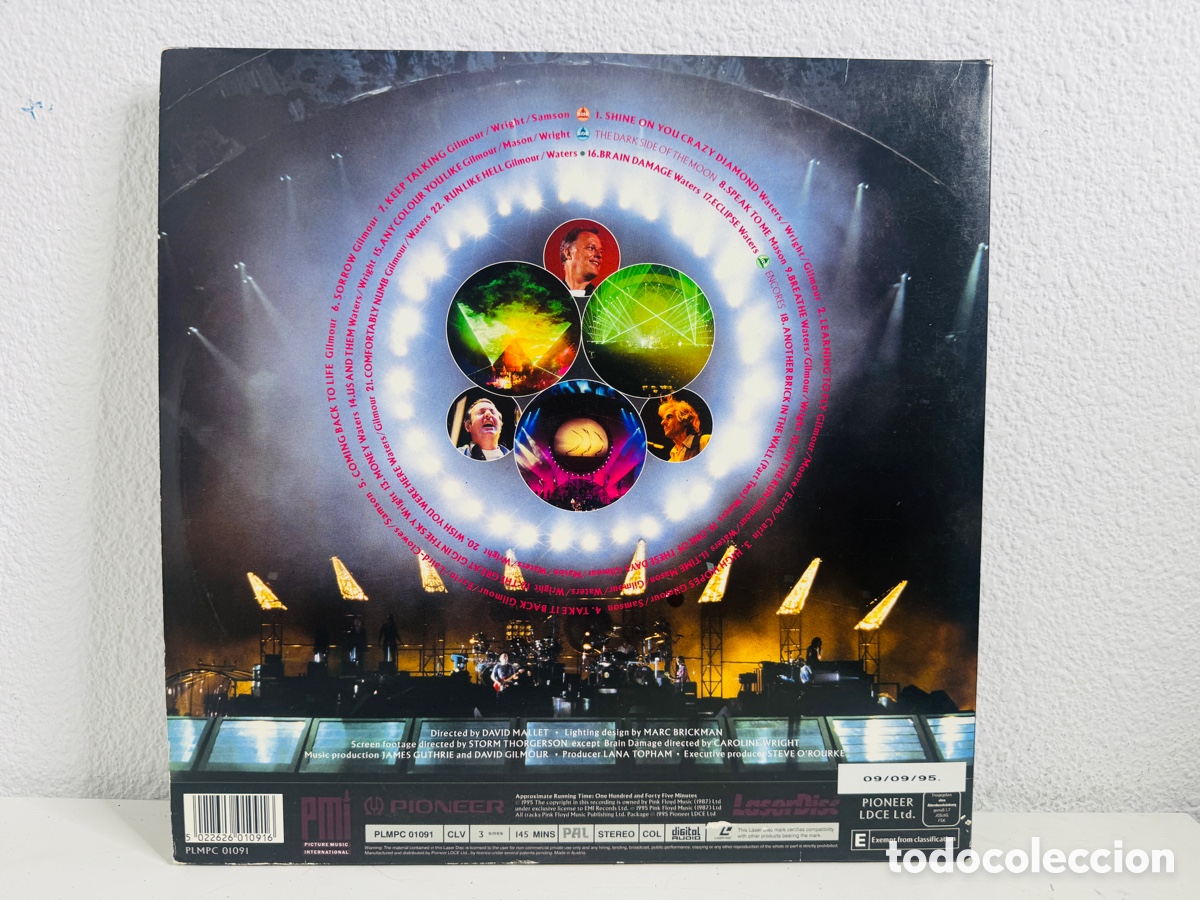 Discos de vinilo: Pink Floyd Pulse Laserdisc - Foto 2