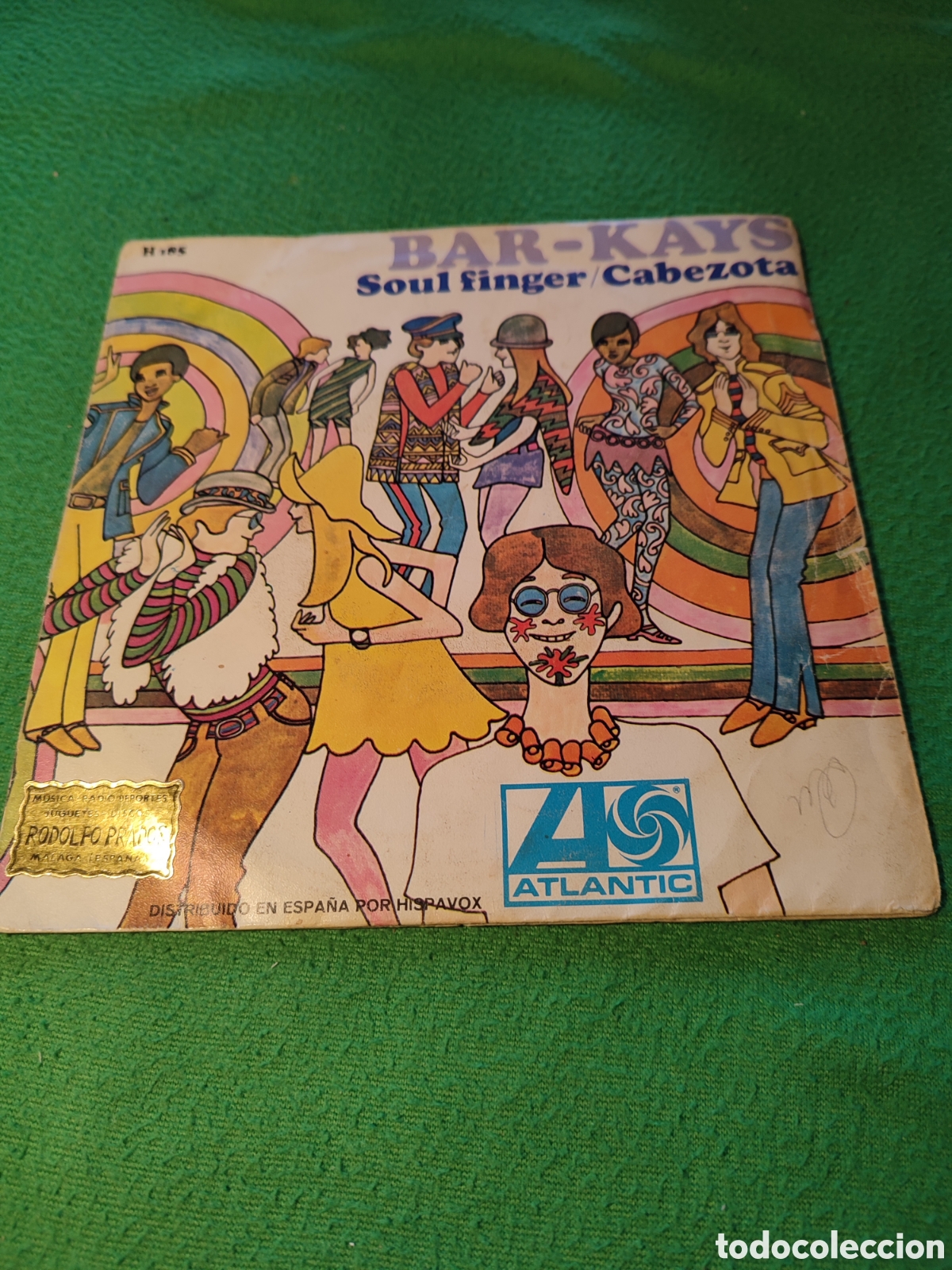 Discos de vinilo: Bar - Kays - Soul finger vinilo single - Foto 1