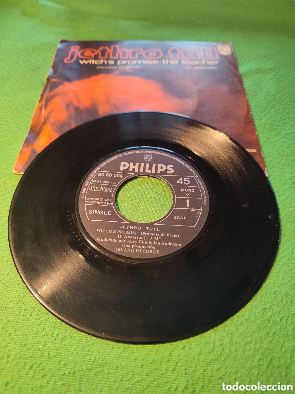 Discos de vinilo: Jethro Tull - Witchs promise - single - Foto 2