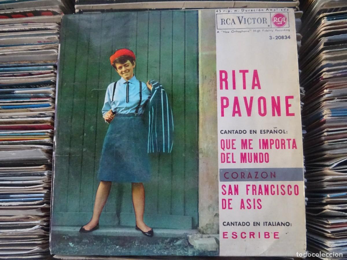Discos de vinilo: Disco Ep Rita Pavone - Foto 1
