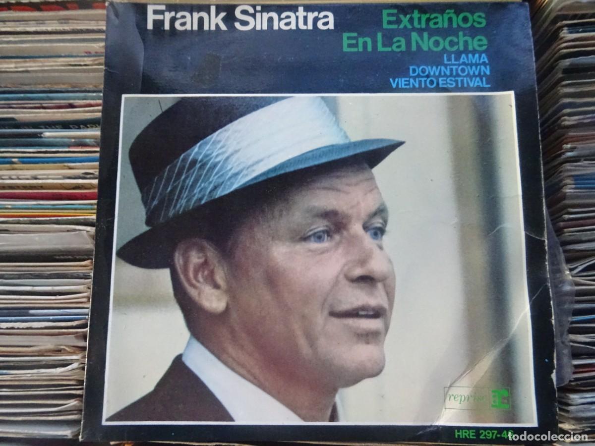 Discos de vinilo: Frank Sinatra EP Extra&ntilde;os.. - Foto 1