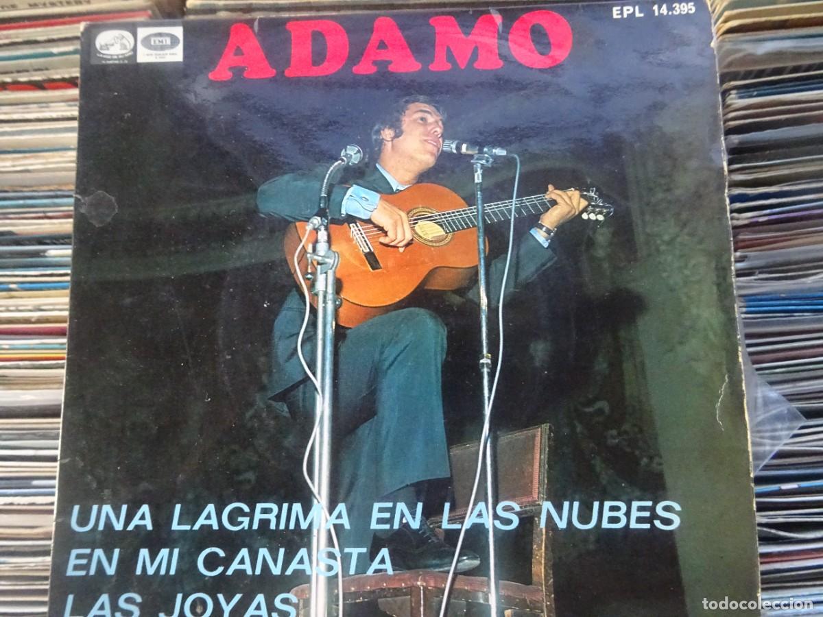 Discos de vinilo: Adamo ep Una lagrima en las nubes - Foto 1