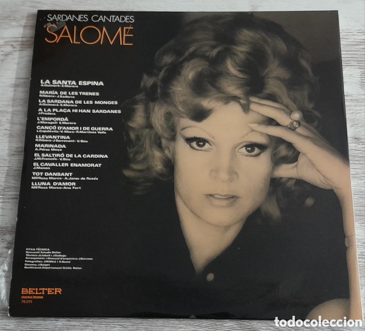 Discos de vinilo: SALOME - SARDANES CANTADES - GATEFOLD - Foto 2