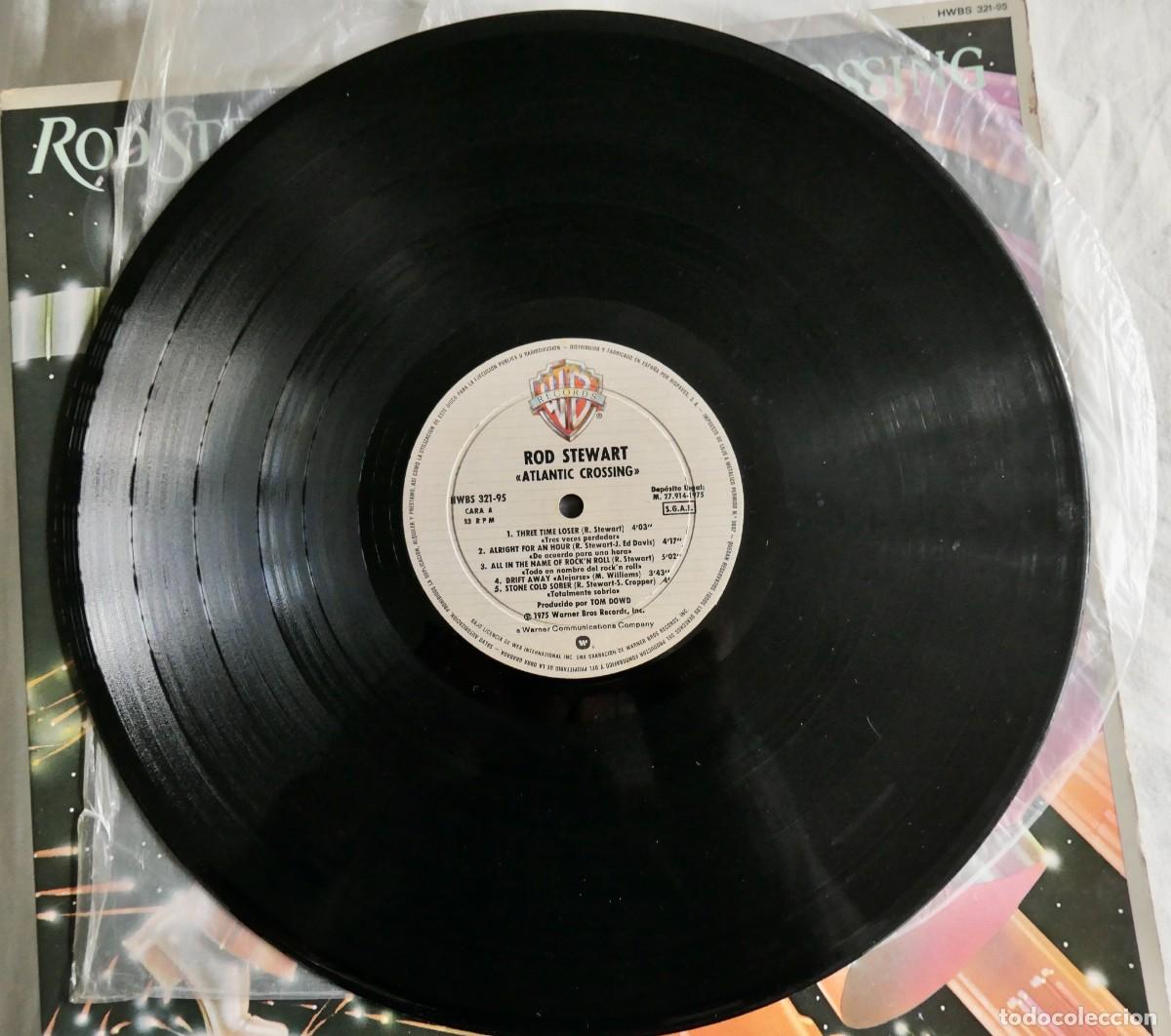 Discos de vinilo: ROD STEWART - ATLANTIC CROSSING - 1975 - Foto 5