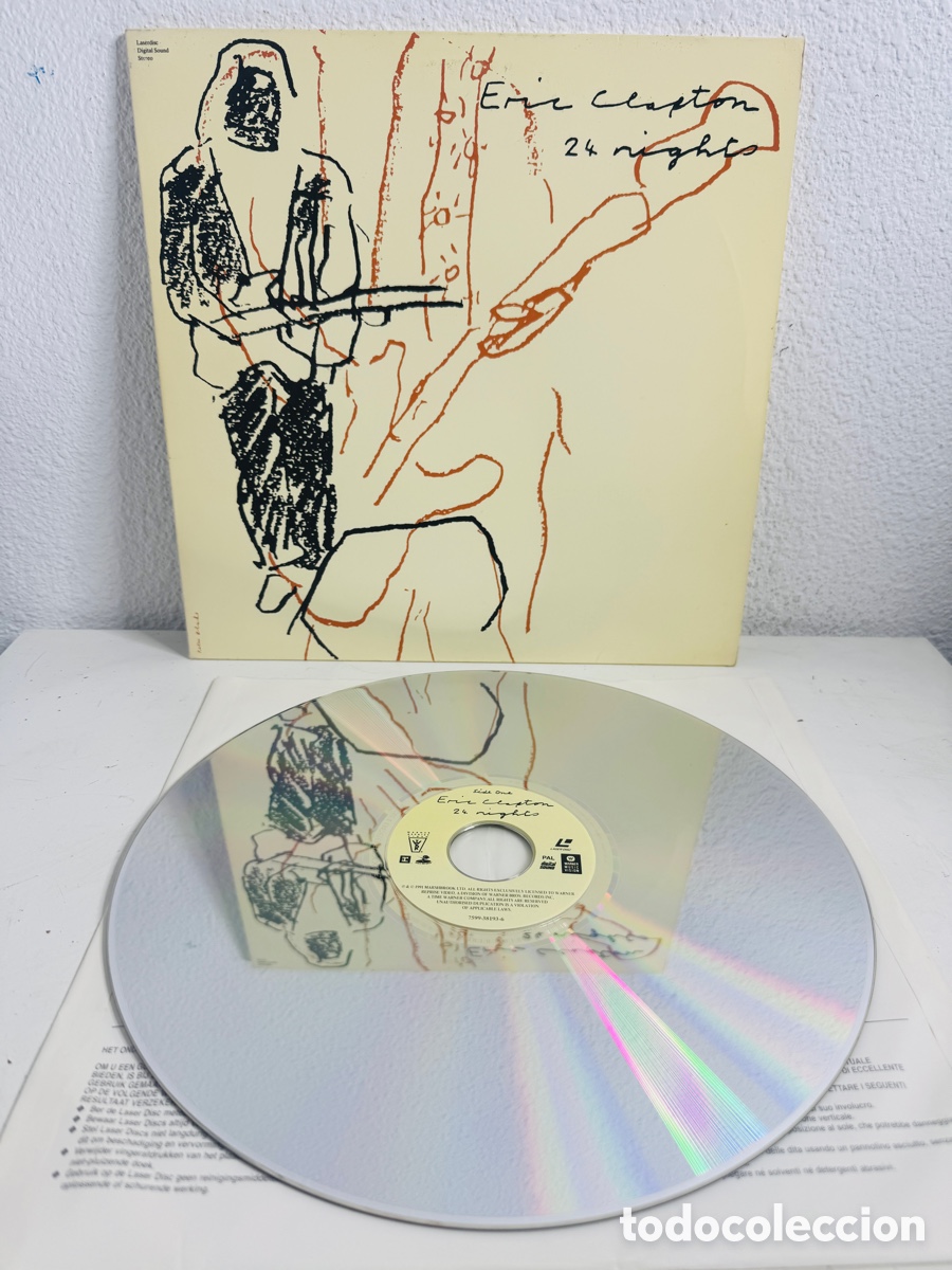 Discos de vinilo: Eric Clapton Laserdisc - Foto 3