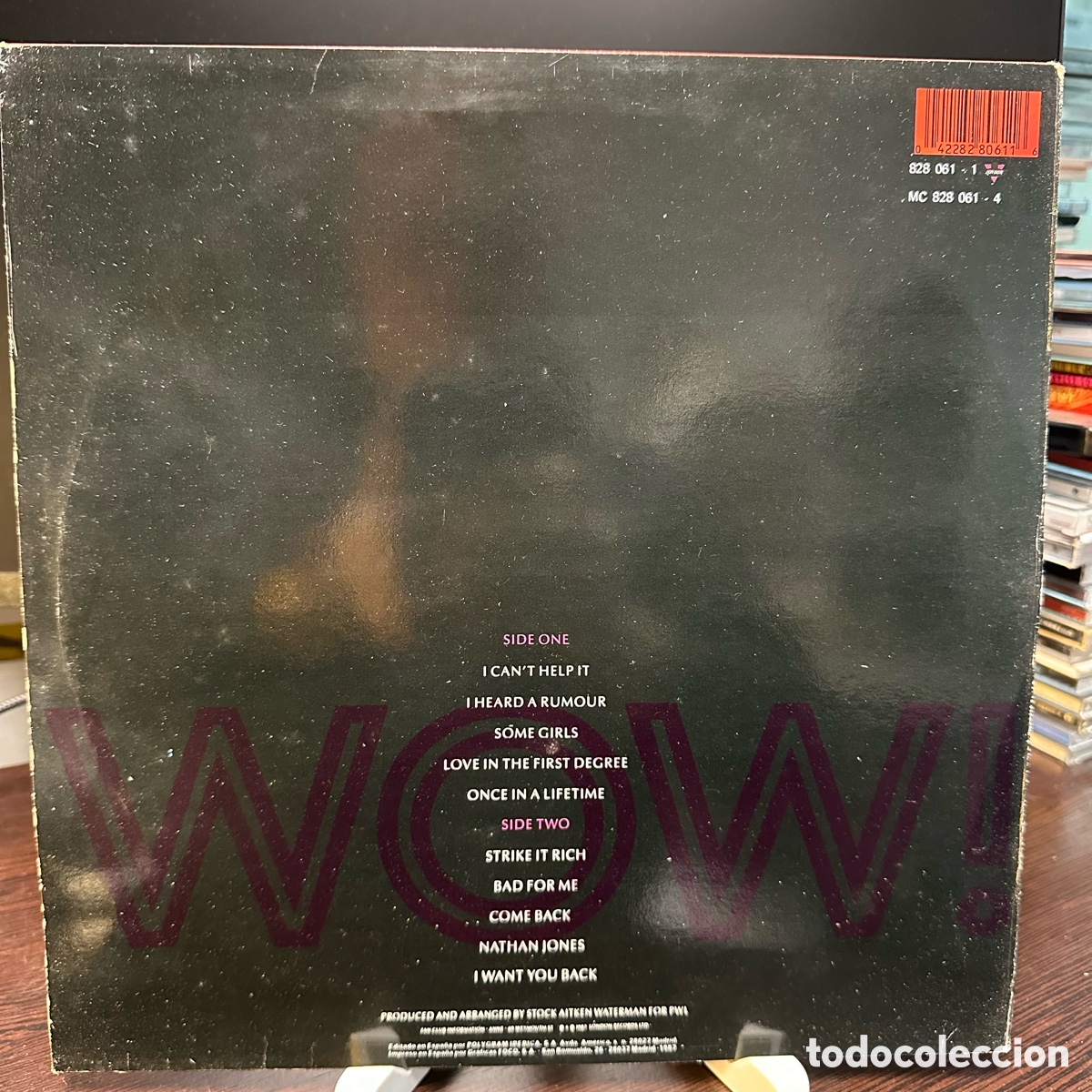 Discos de vinilo: Bananarama - Wow! (LP) 1988/ES - Foto 2