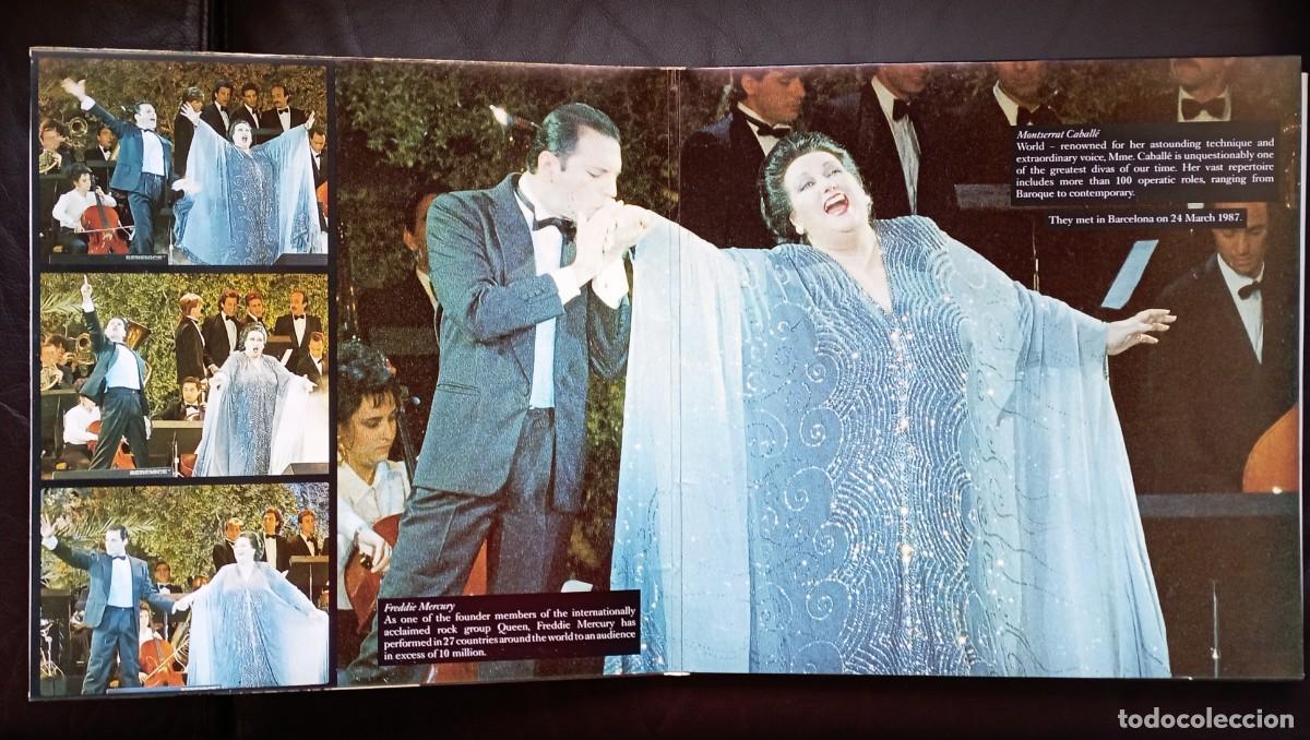 Discos de vinilo: BARCELONA. Single 12&rdquo;. Freddie Mercury & Caball&eacute; - Foto 3