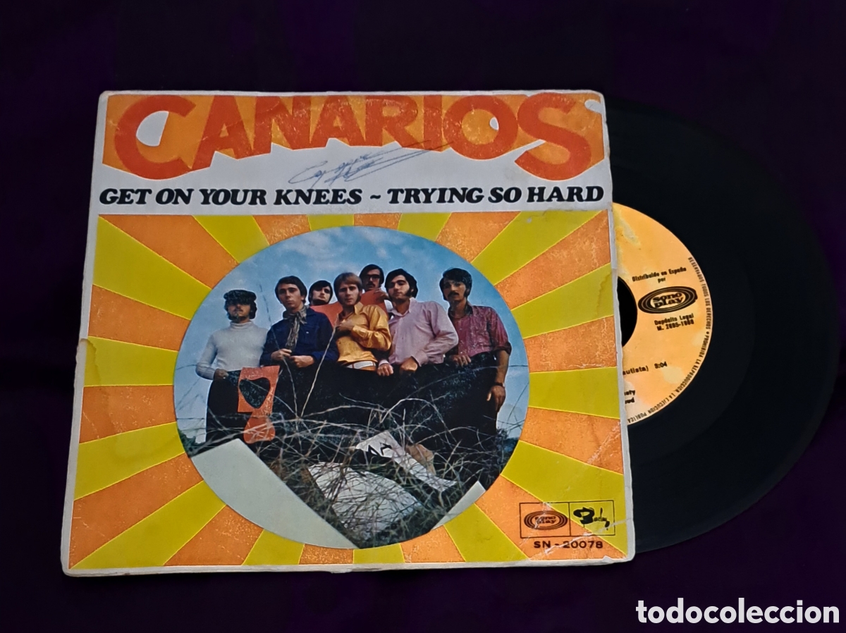 Discos de vinilo: CANARIOS GET ON YOUR KNEES - Foto 1