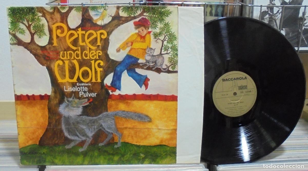 Dischi in vinile: Prokofieff. Peter und der wolf. Baccarola Auslese 1965. Ref. 78 331 ZK -- LP