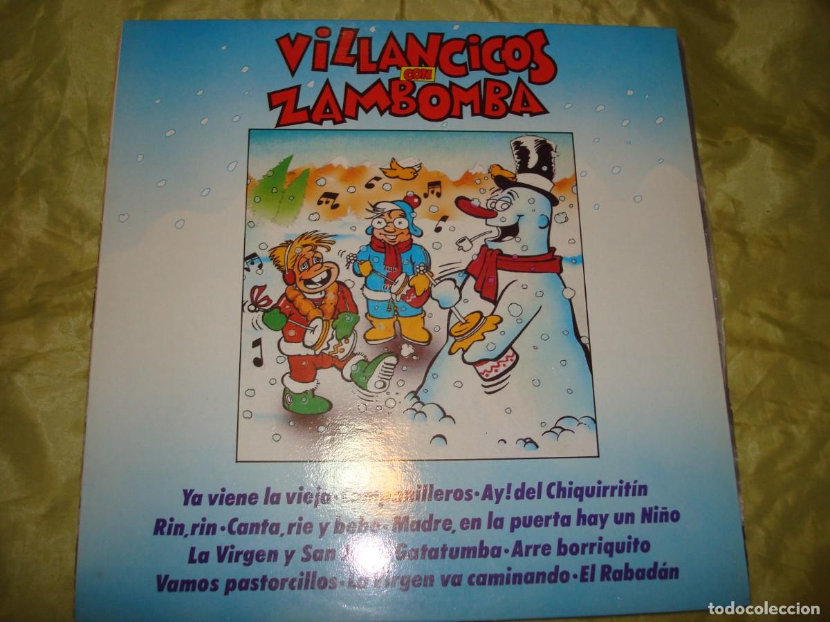 Discos de vinilo: VILLANCICOS CON ZAMBOMBA. GRUPO INFANTIL SESAMO. PERFIL, 1989. IMPECABLE(#)