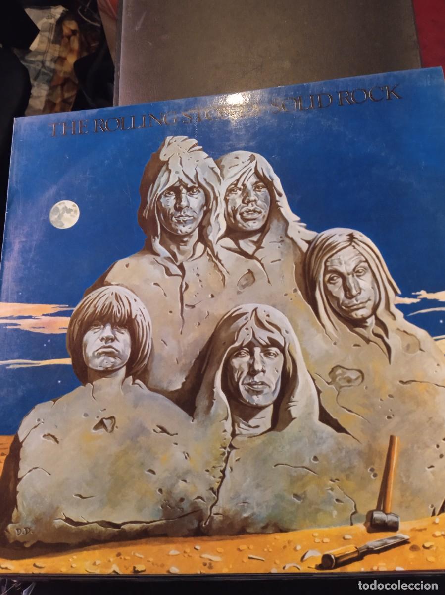 Discos de vinilo: THE ROLLING STONES- SOLID ROCK. LP - Foto 1