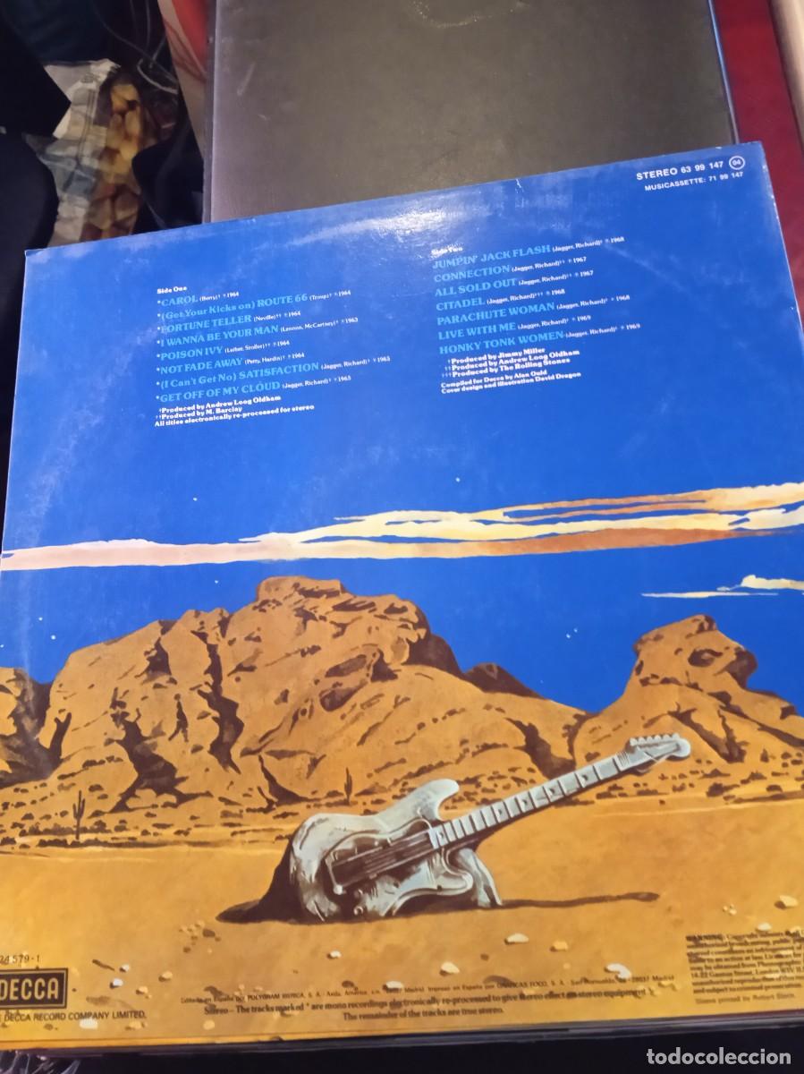 Discos de vinilo: THE ROLLING STONES- SOLID ROCK. LP - Foto 2