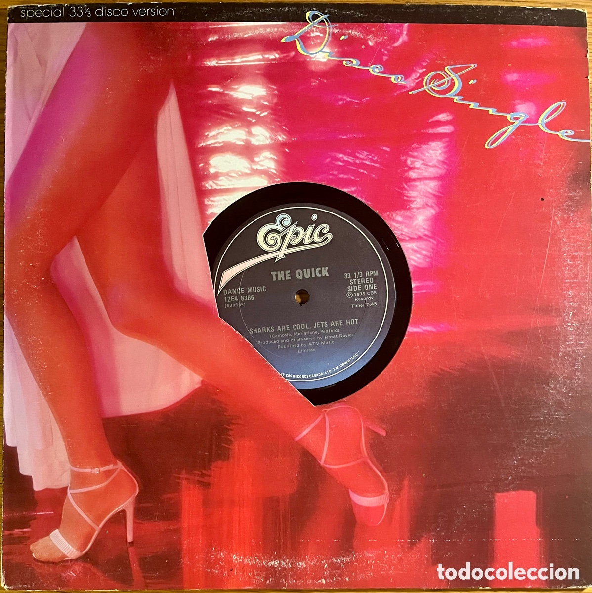 Discos de vinilo: THE QUICK-Sharks are cool, jets are hot - Foto 1