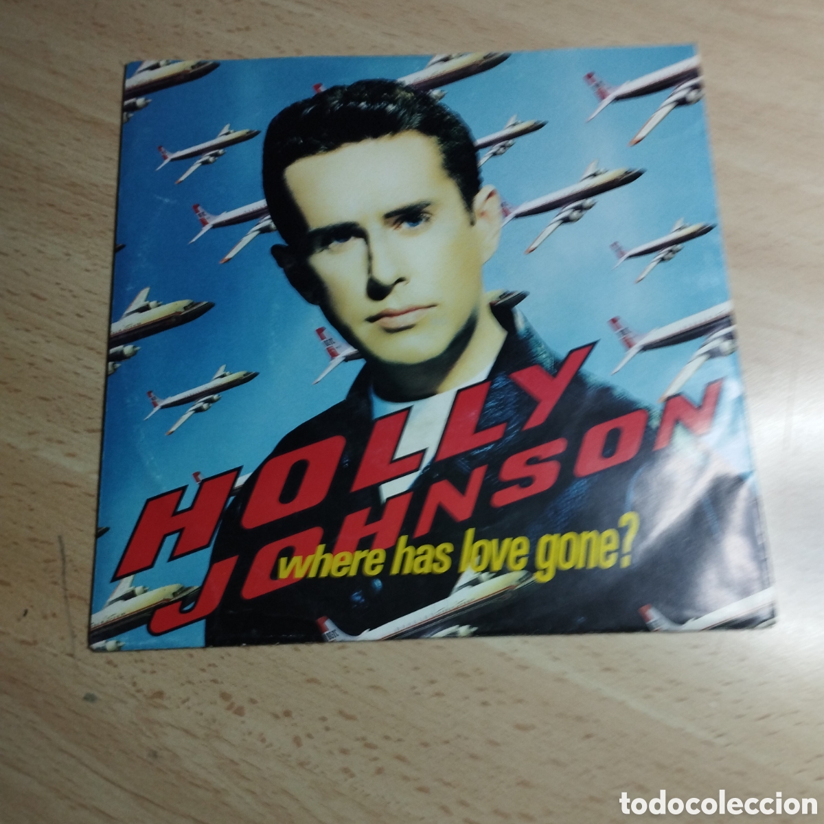 Discos de vinilo: Single 7&rdquo; Holly Johnson 1990 where has Love gone? + Perfume - Foto 1