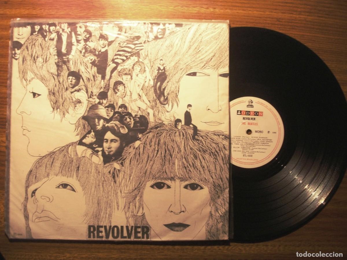 Discos de vinilo: Disco LP vinilo BEATLES Revolver Brasil 1966 Mono