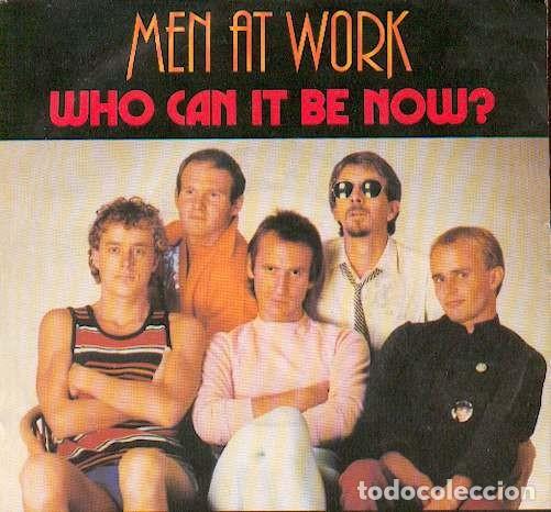 Discos de vinilo: Men at work 45t who can it be now? - Foto 1