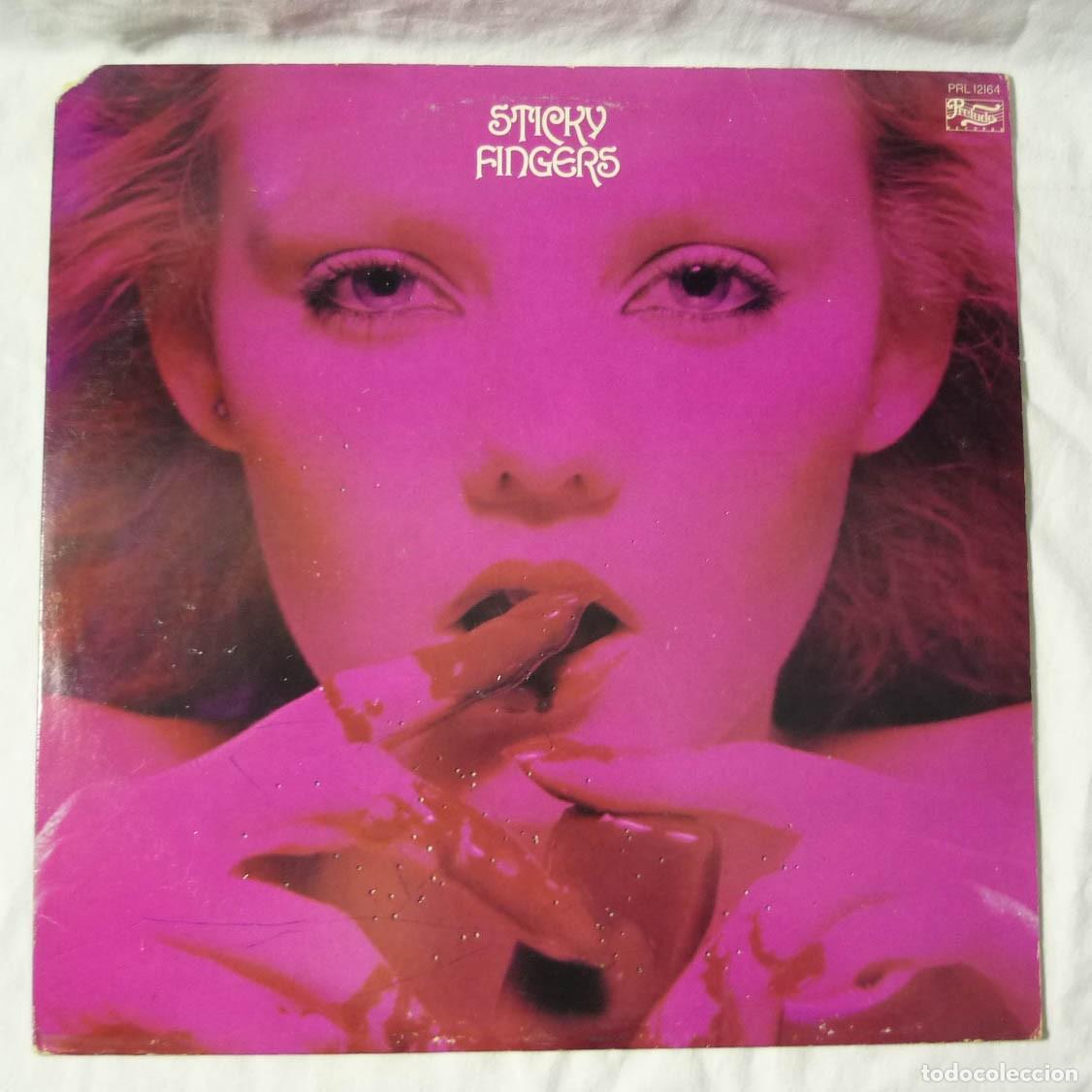Discos de vinilo: LP vinilo Sticky Fingers 1979 - Foto 1