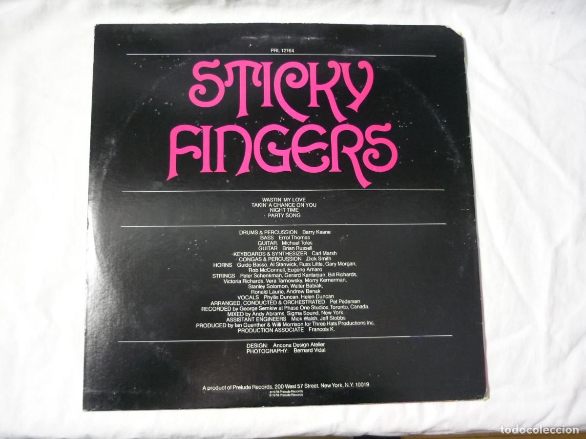 Discos de vinilo: LP vinilo Sticky Fingers 1979 - Foto 2
