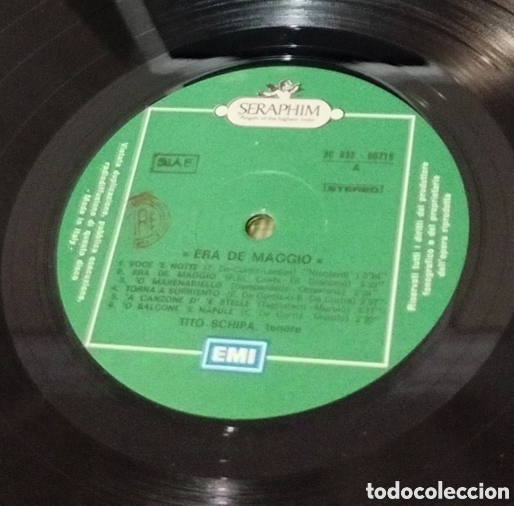 Discos de vinilo: Tito Schipa - Era de maggio - Foto 3