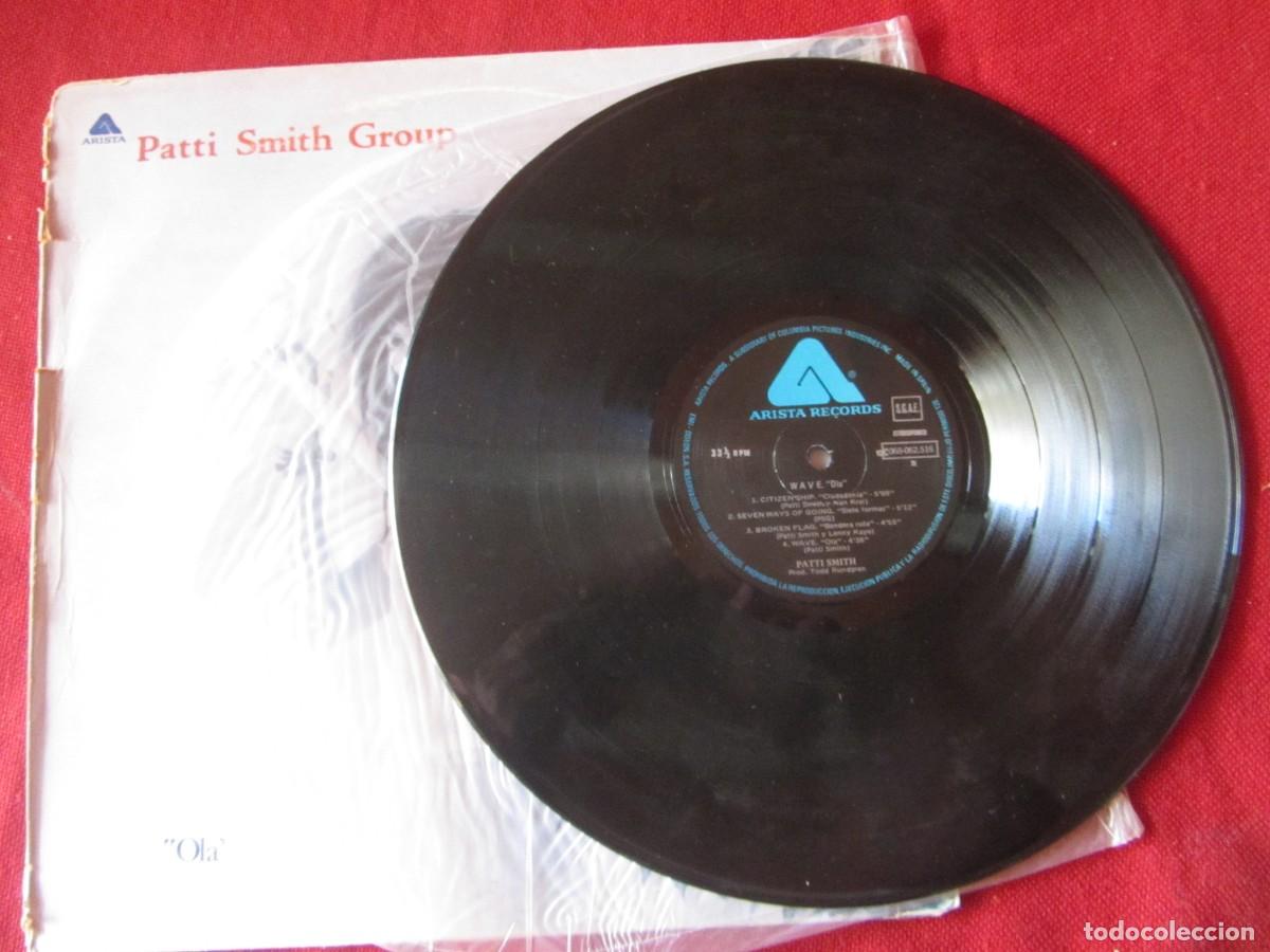 Discos de vinilo: LP PATTI SMITH GROUP. WAVE. 1979 SPAIN - Foto 2