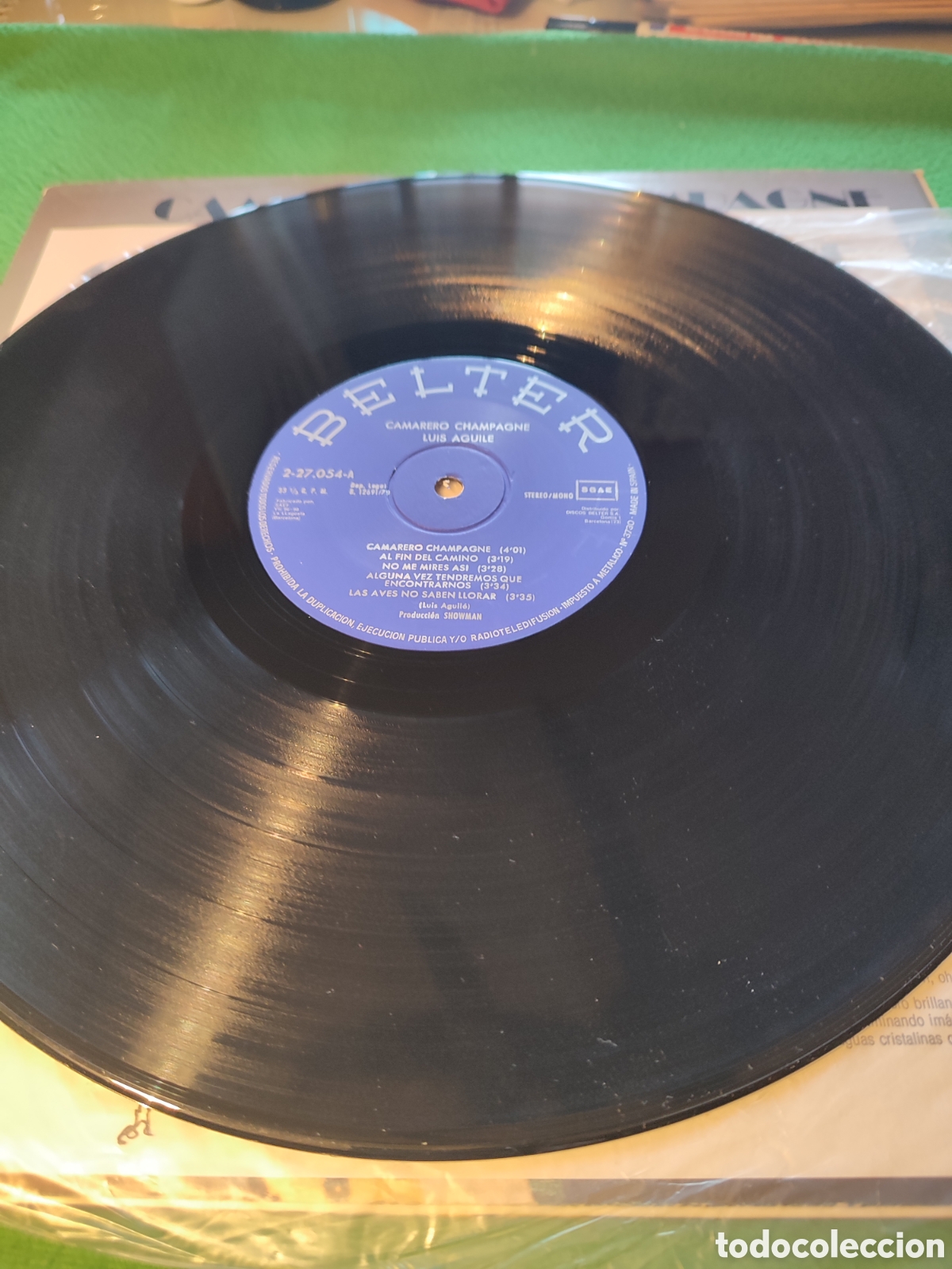 Discos de vinilo: Luis Aguil&eacute; - Camarero Champagne Lp - Foto 4