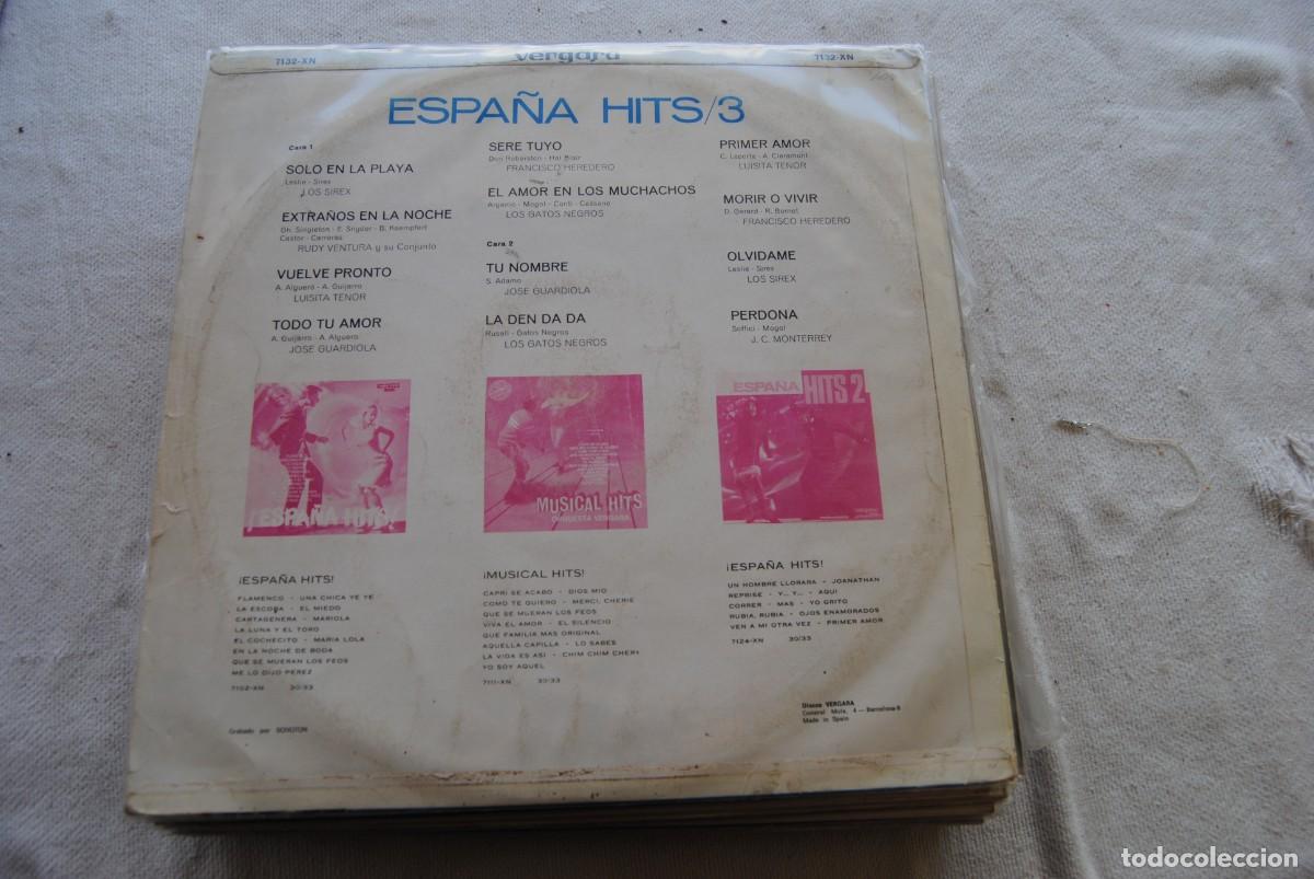 Discos de vinilo: Espa&ntilde;a hits 3. vergara 1967. lp - Foto 2
