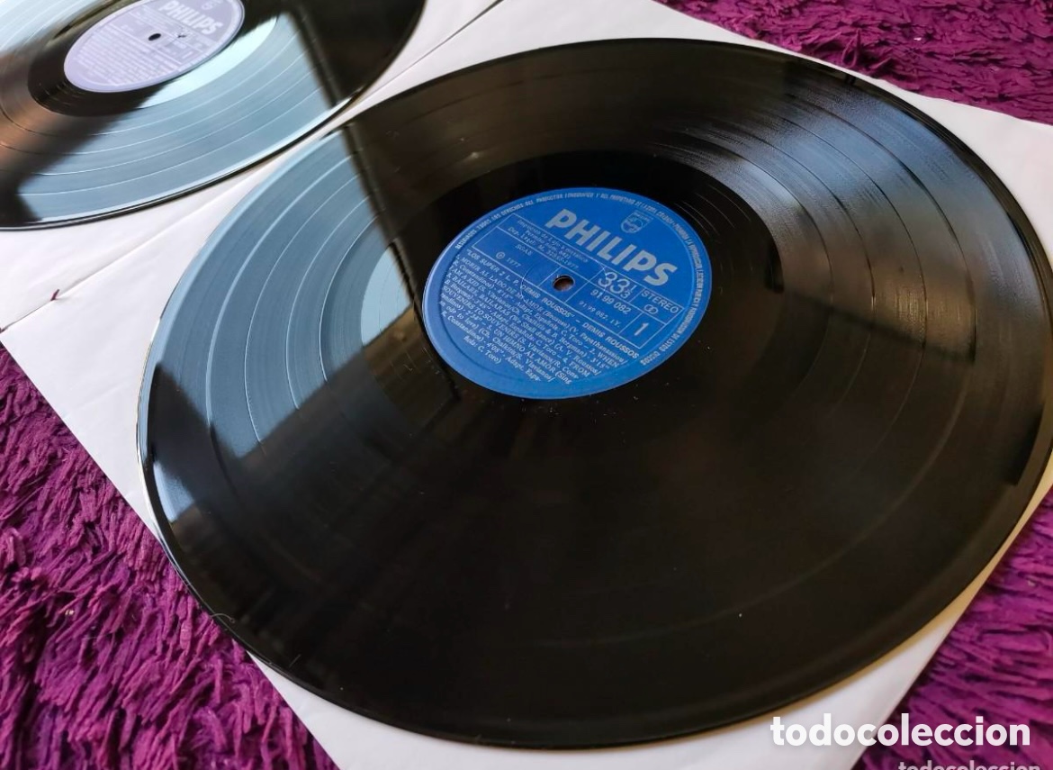 Discos de vinilo: DENIS ROUSSOS -LOS SUPER 2 LP VINILO 1977 - Foto 7
