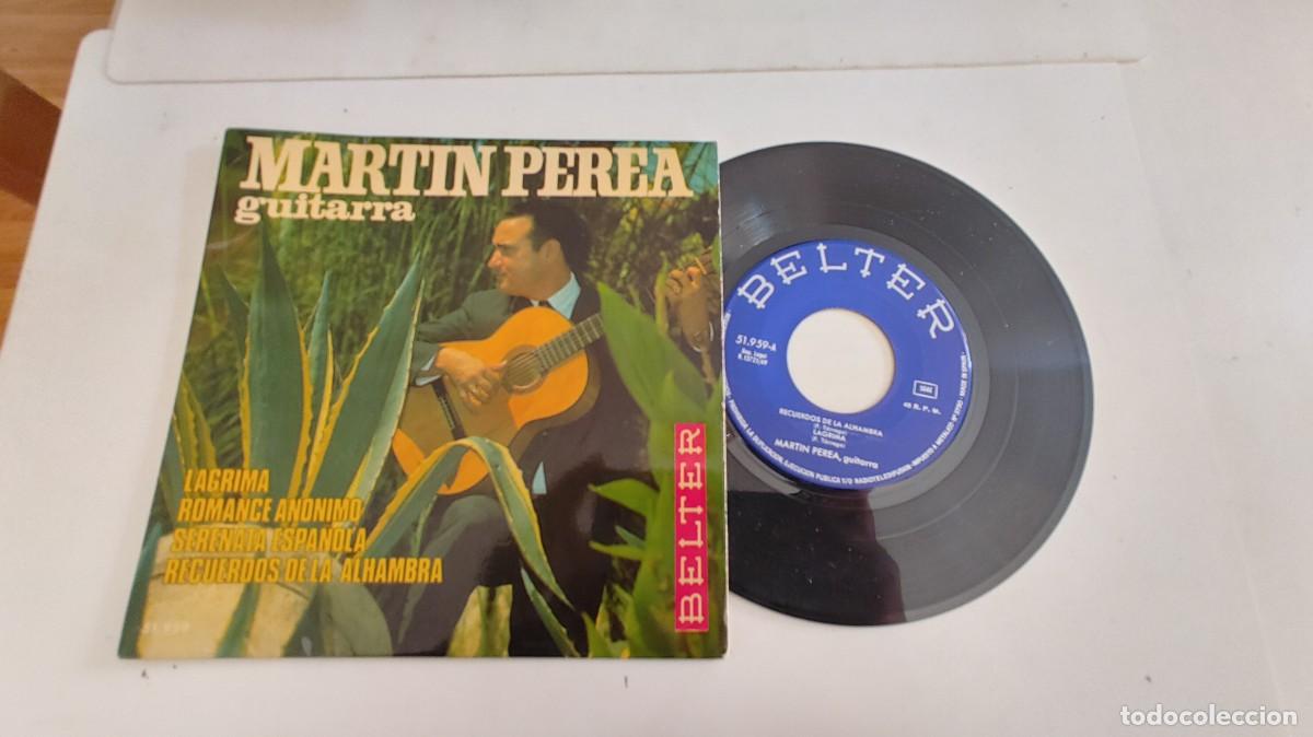 Discos de vinilo: MARTIN PEREA-EP RECUERDOS DE LA ALHMBRA +3 - Foto 1