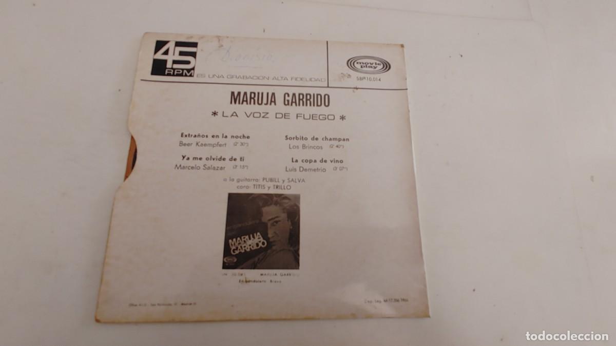 Discos de vinilo: MARUJA GARRIDO-EP EXTRA&Ntilde;OS EN LA NOCHE +3 - Foto 2