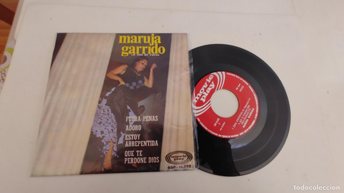 Discos de vinilo: MARUJA GARRIDO-EP FUERA PENAS +3 - Foto 1