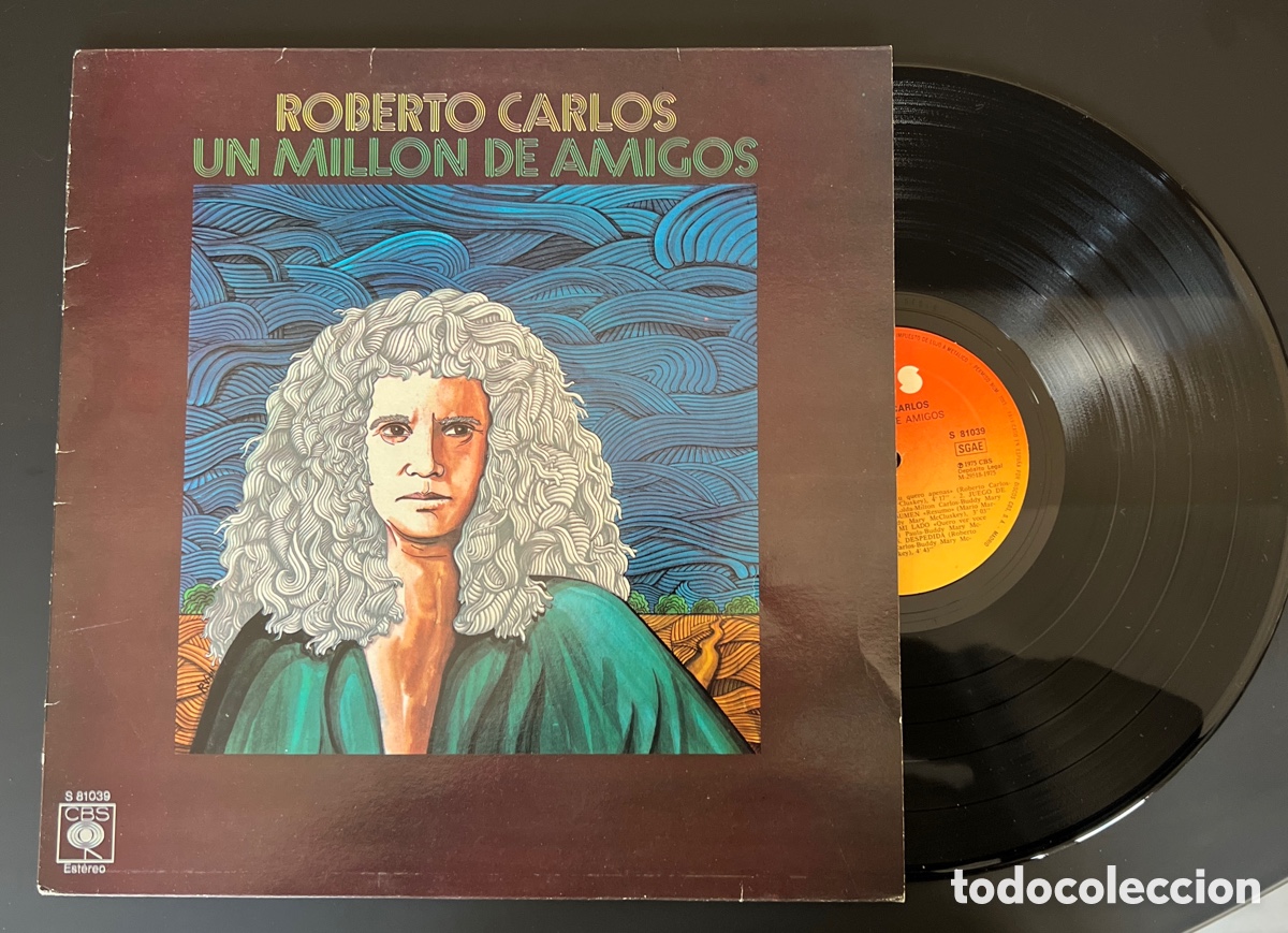 Discos de vinilo: Roberto Carlos &ndash; Un Millon De Amigos - Foto 1