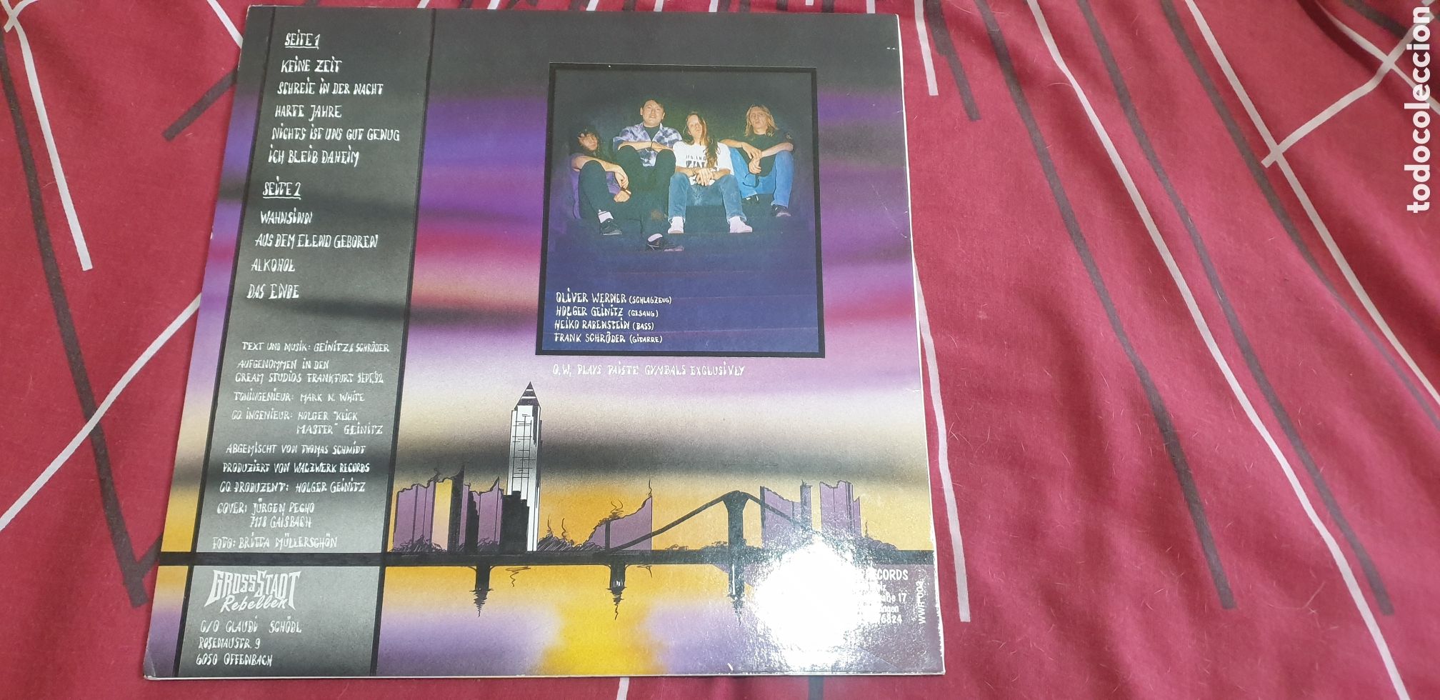 Discos de vinilo: GROSS STADT REBELLEN - Foto 2