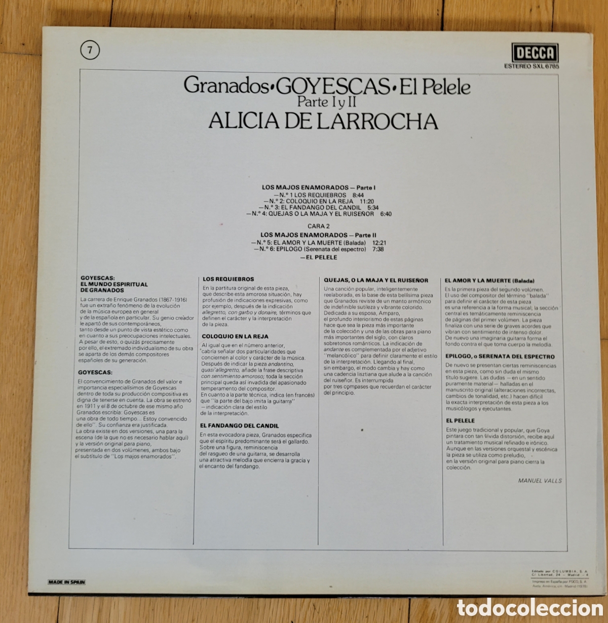 Discos de vinilo: Lote Alicia de Larrocha 3 lp. - Foto 6