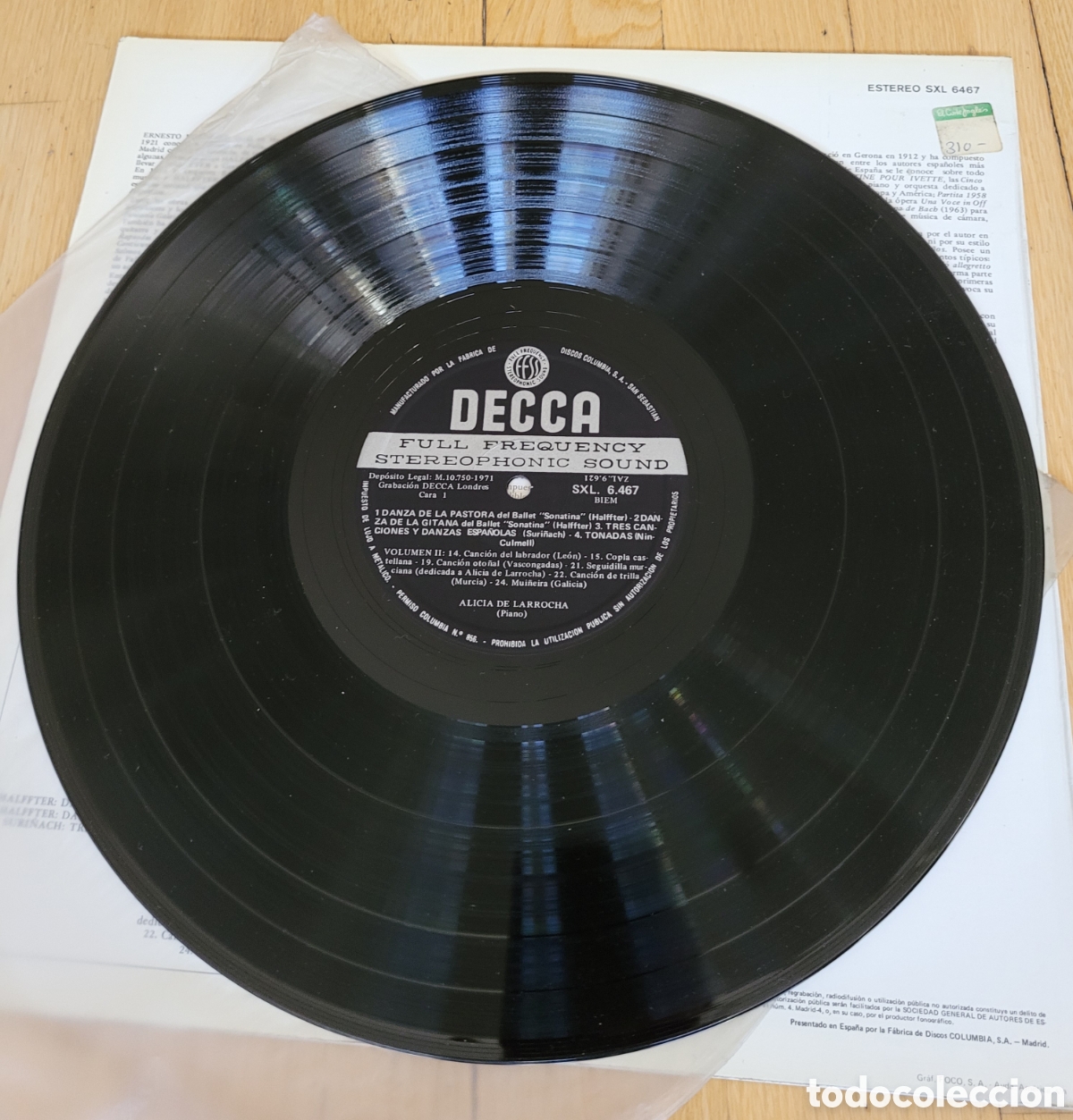 Discos de vinilo: Lote Alicia de Larrocha 3 lp. - Foto 10