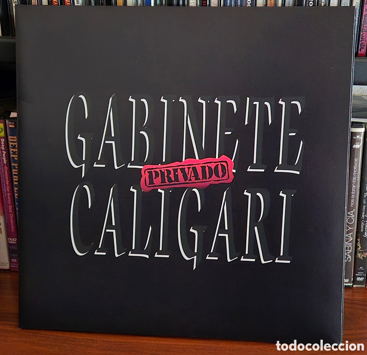 Discos de vinilo: Gabinete Caligari - Privado LP + CD - Foto 2