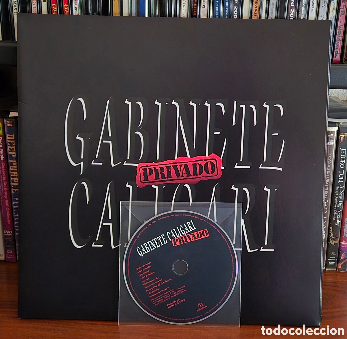 Discos de vinilo: Gabinete Caligari - Privado LP + CD - Foto 1