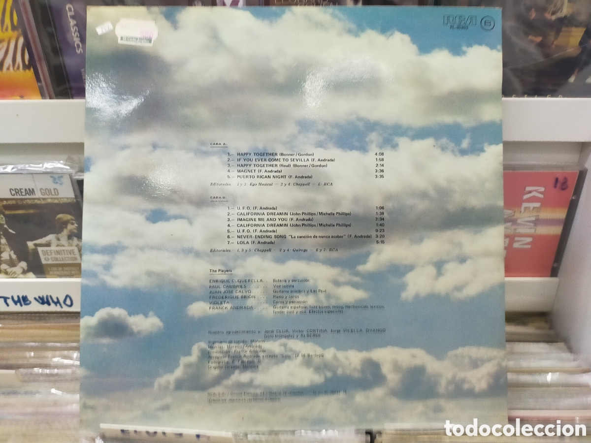 Discos de vinilo: Montecristo LP happy together 1978 - Foto 2