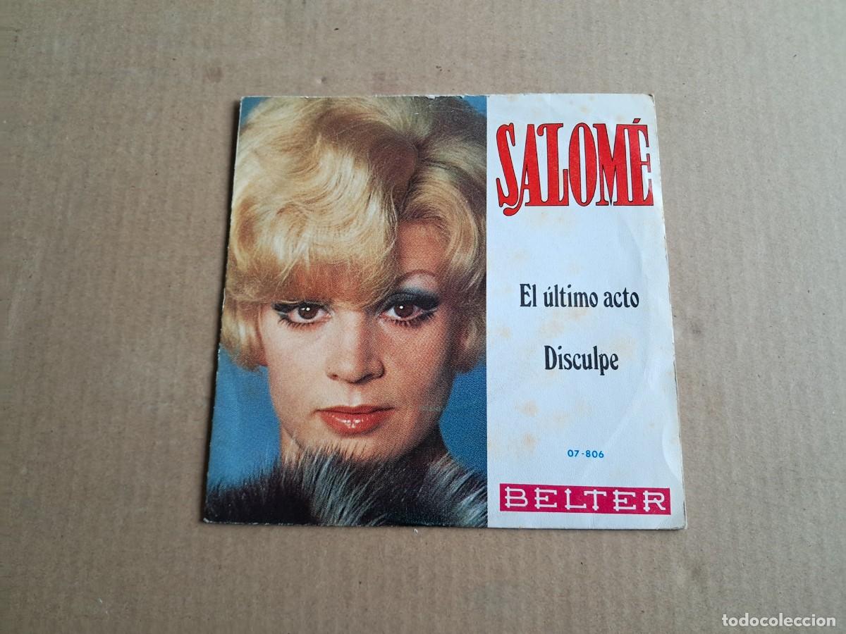 Discos de vinilo: SALOME - EL ULTIMO ACTO SINGLE 1970 - Foto 1