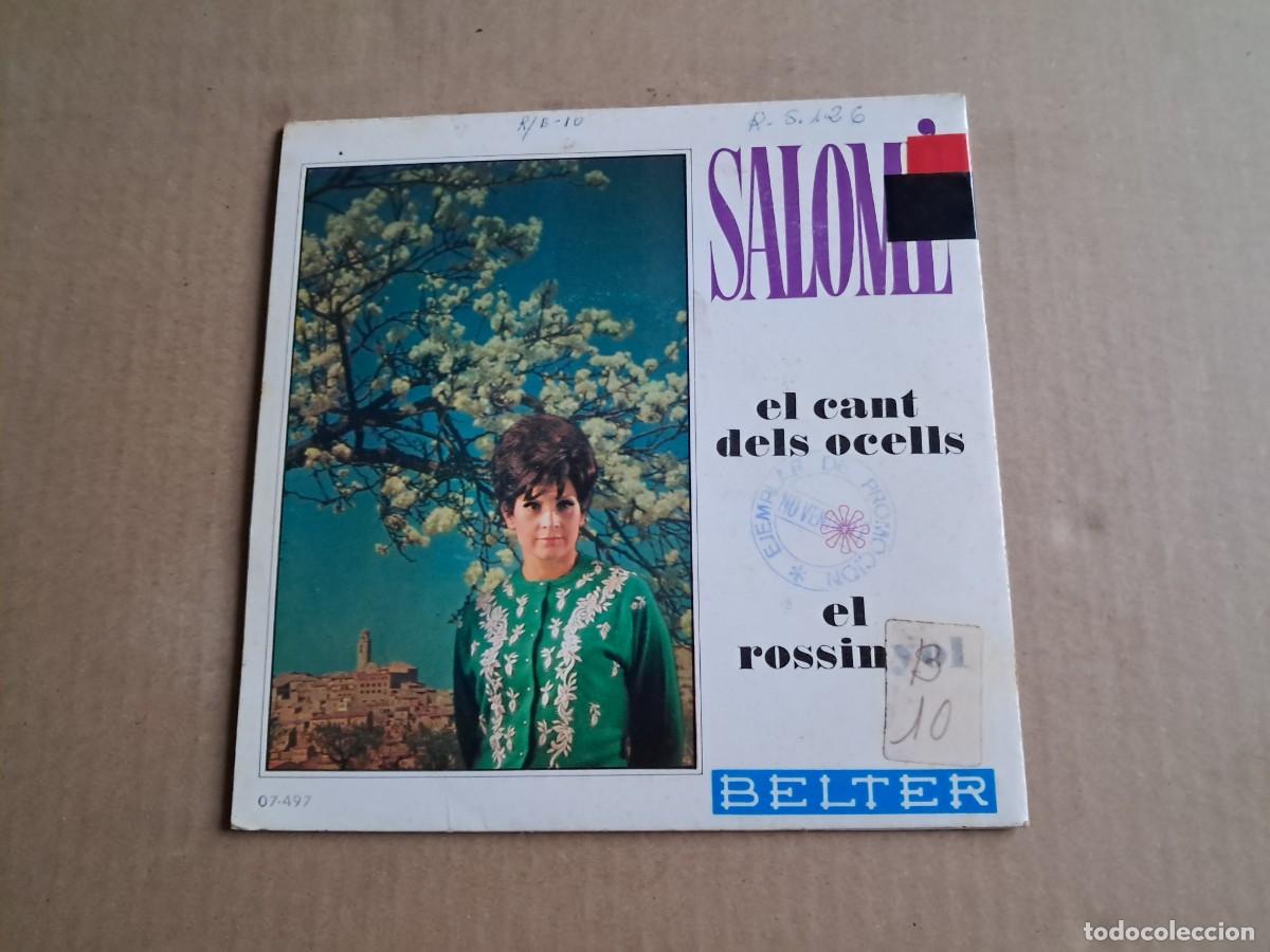 Discos de vinilo: SALOME - EL CANT DELS OCELLS SINGLE 1968 - Foto 3