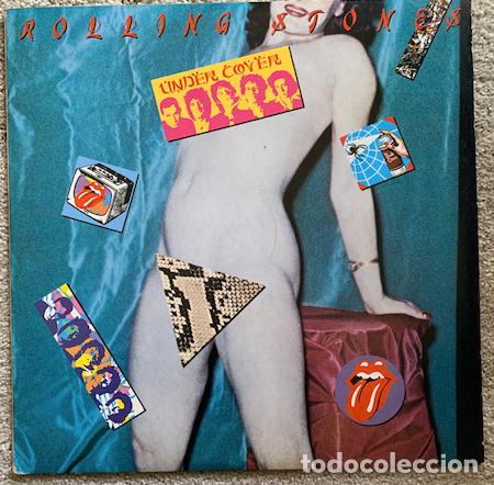 Discos de vinilo: LP ROLLING STONES , UNDERCOVER 1983 - Foto 1
