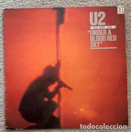Discos de vinilo: LP U2 LIVE UNDER A BLOOD RED SKY, 1983 - Foto 1
