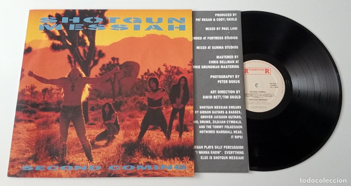Discos de vinilo: LP SHOTGUN MESSIAH- SECOND COMING - Foto 3
