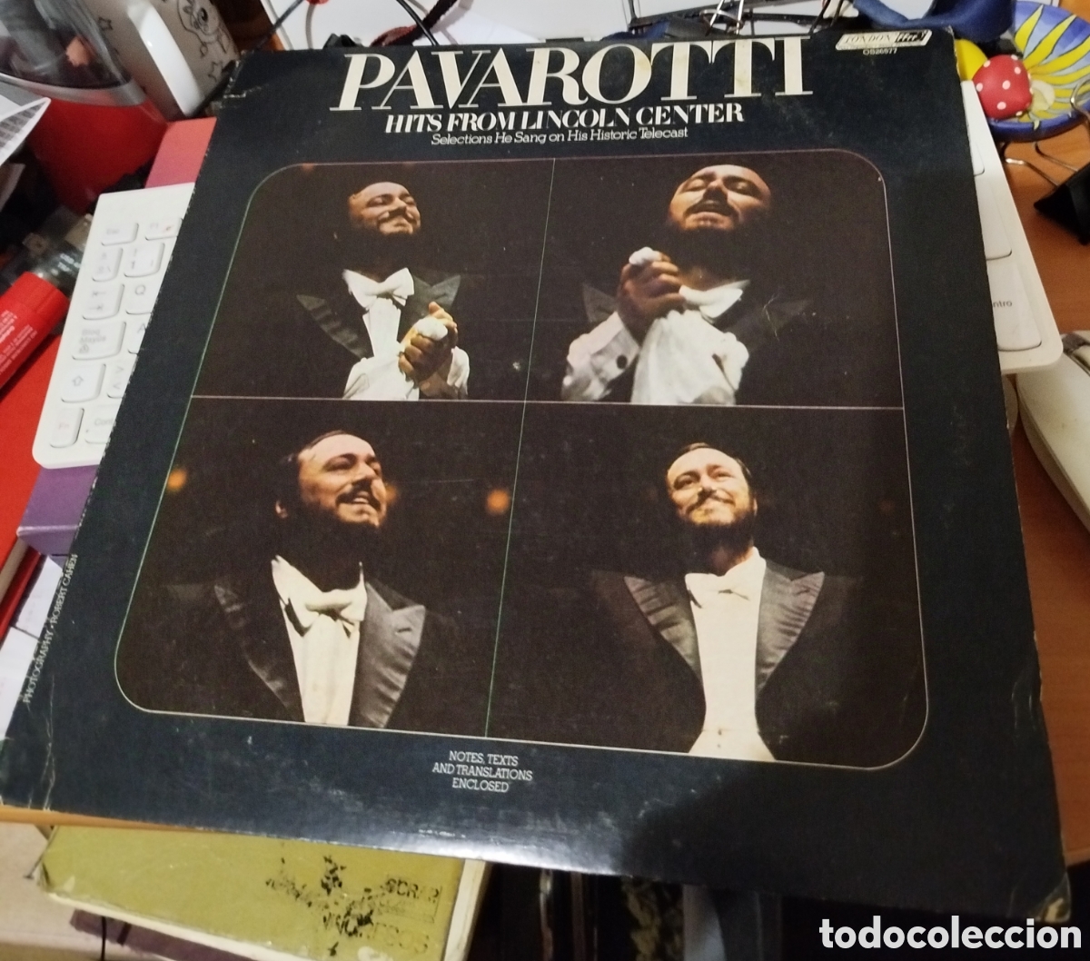 Discos de vinilo: Pavarotti - hits from Lincoln Center - Foto 1