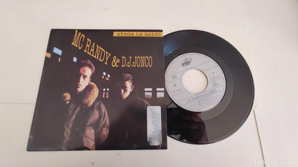 Discos de vinilo: MC RANDY & DJ JONCO-SINGLE APAGA LA RADIO - Foto 1